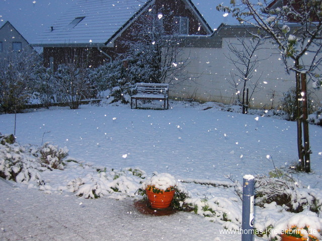Erster Schnee