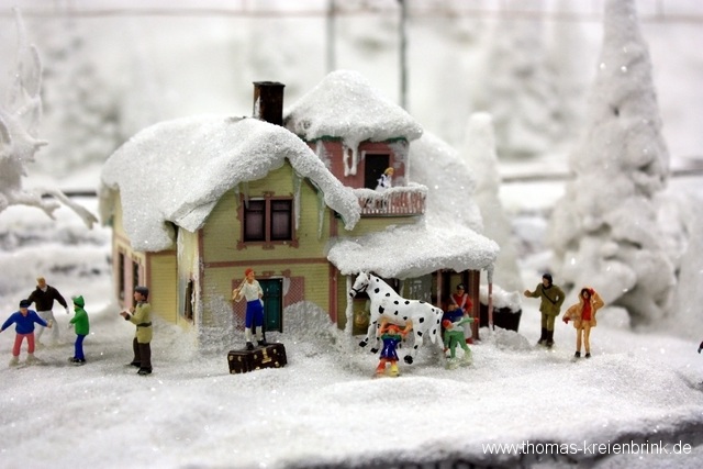 Winter auch im Miniatur-Wunderland Hamburg