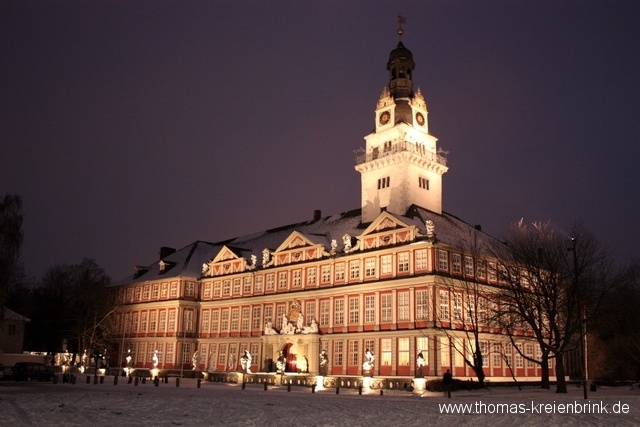Schloß Wolfenbüttel am Abend