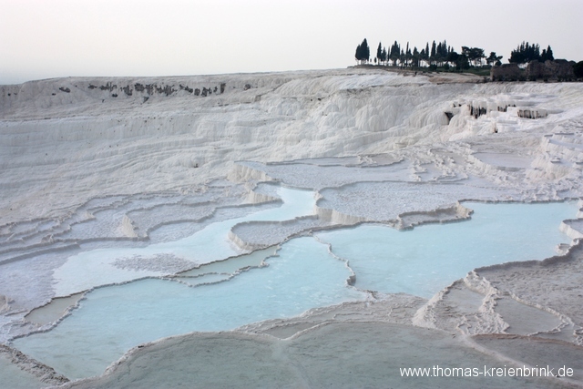 Türkei – Kalksinterterrassen in Pamukkale