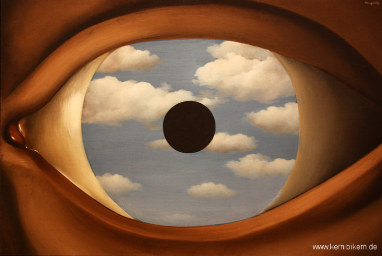 New York: Kunst im MoMA II - Magritte, The False Mirror